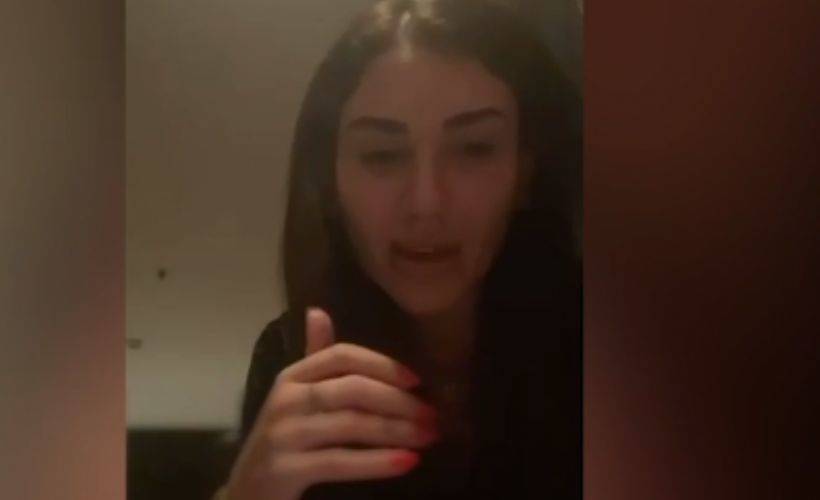 Sosyal medyada hakaretler içeren skandal video! Sarhoş kadından SPK’ya akıl almaz hakaretler