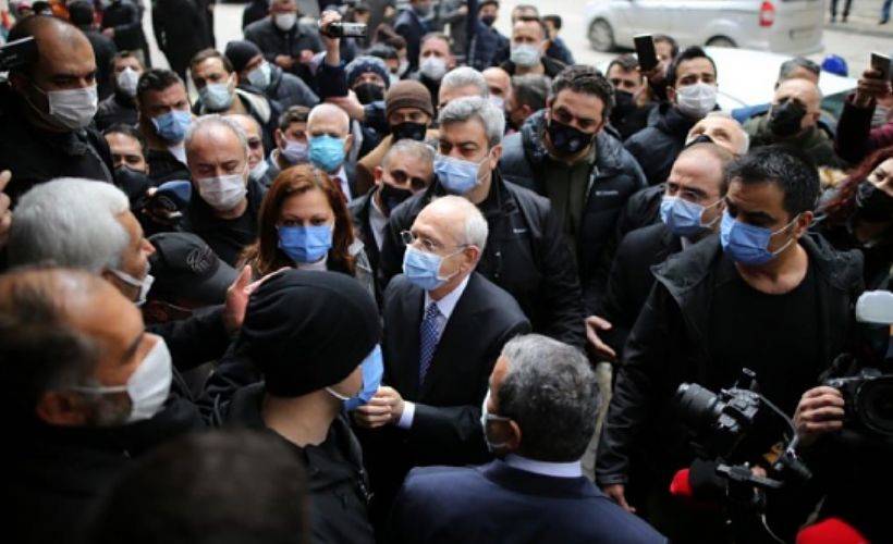 Kılıçdaroğlu’na vatandaşlar tepki gösterdi… Korumalar araya girdi