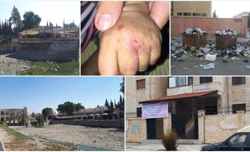 Esed rejimi kontrolündeki Hama'da 'şark çıbanı' yaygınlaştı