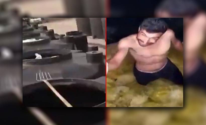 Turşu tankına girip dans etmişti: Olayla ilgili yeni gelişme