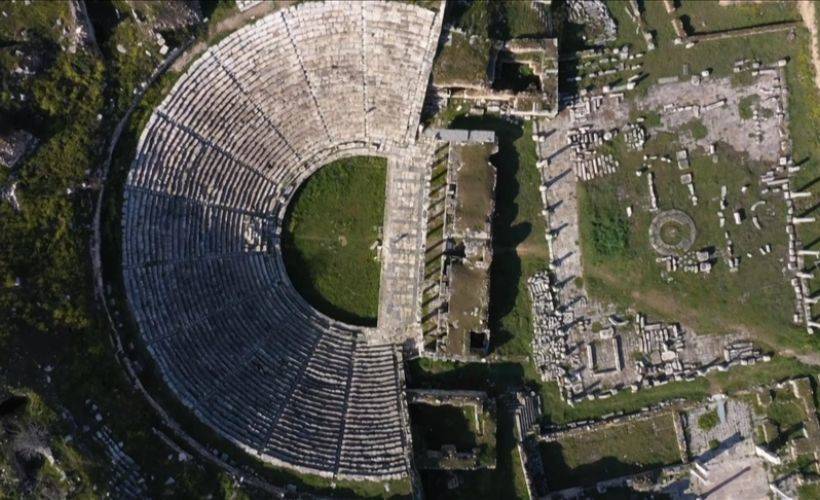 Afrodit'in kenti Afrodisyas'tan etkileyici görüntüler