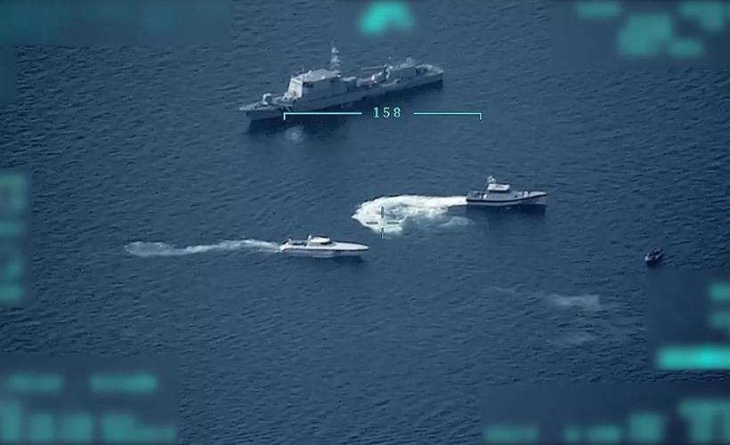 Sahil Güvenlik Komutanlığı'ndan Yunan unsurlarına müdahale