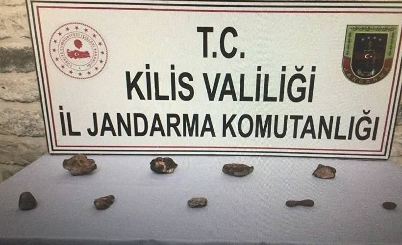Kilis'te 7 fosil ele geçirildi: 170 milyon yıllık olabilir