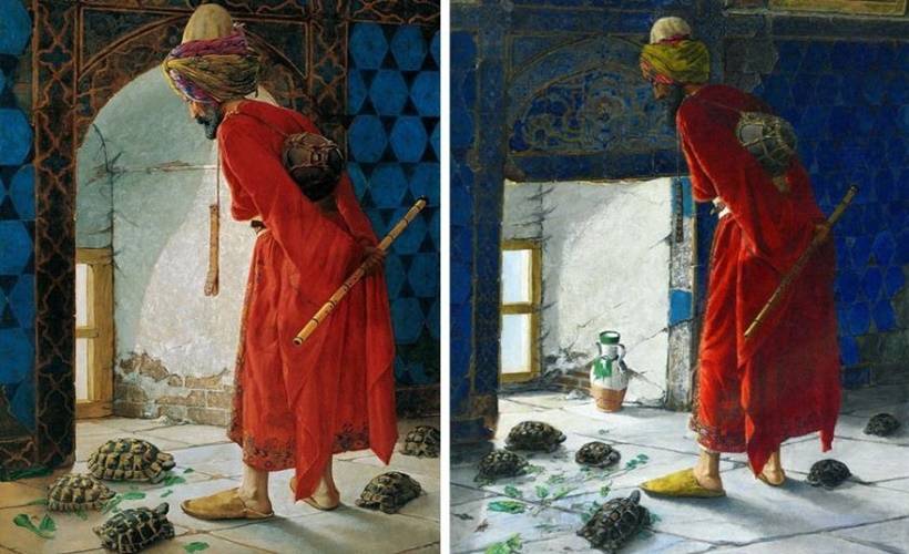 Kaplumbağa Terbiyecisi'nin verdiği 'ders'