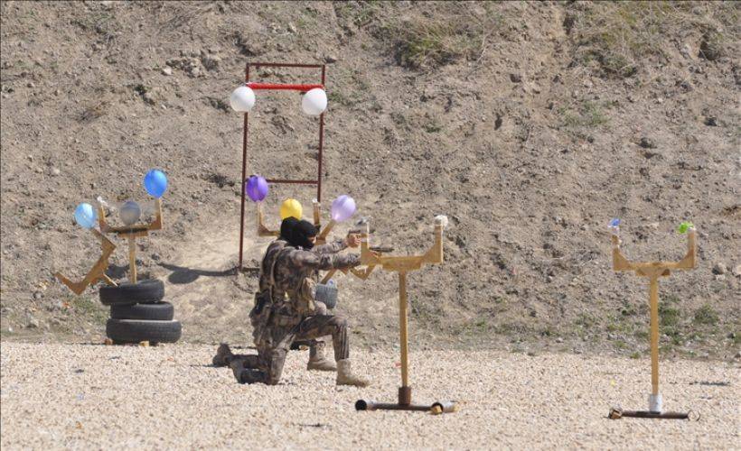 Özel harekat polislerinin eğitim faaliyetleri nefes kesti