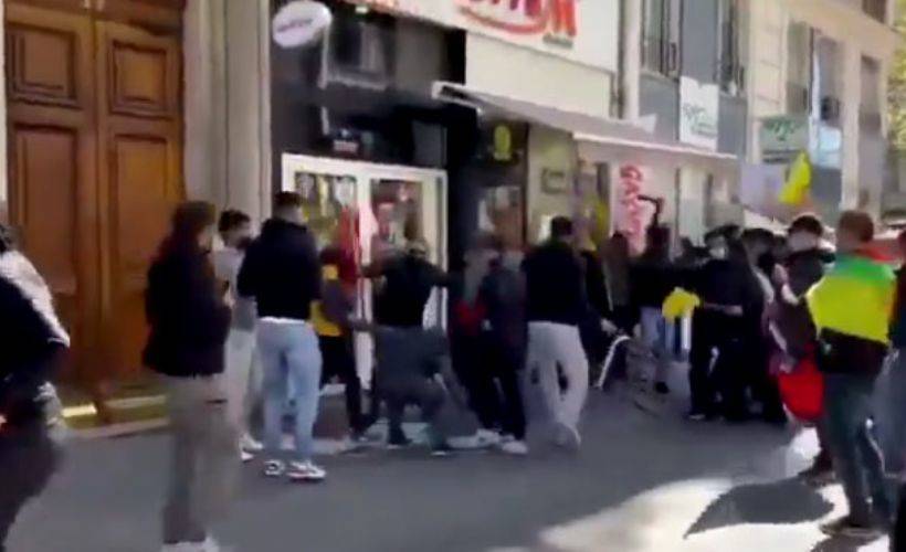 Bir saldırı da Lyon’da gerçekleşti