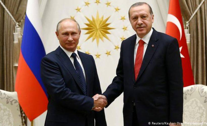 Cumhurbaşkanı Erdoğan ile Rusya Devlet Başkanı Putin görüştü