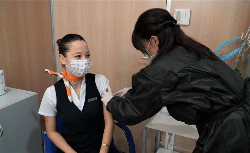 SunExpress uçuş ekipleri Kovid-19 aşısı olmaya başladı