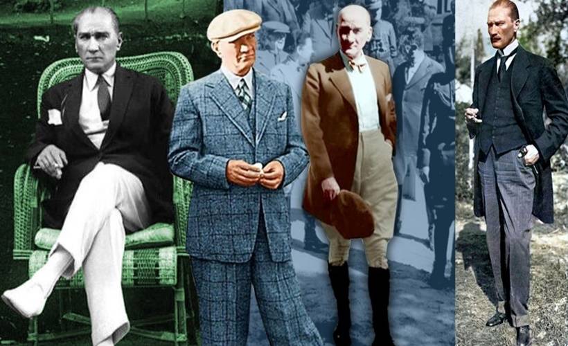 personality leather Unrelenting Atatürk'e ait özel kıyafetler - Timeturk Haber