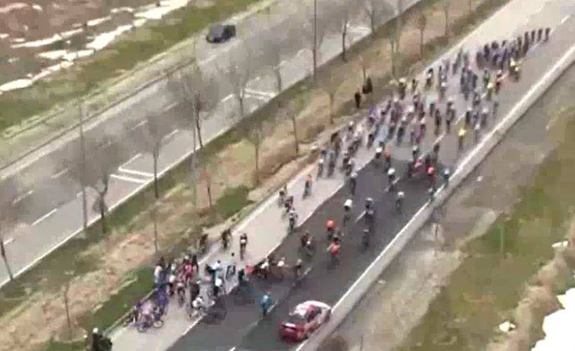 Bisiklet Yarışında Kazalar Meydana Geldi.