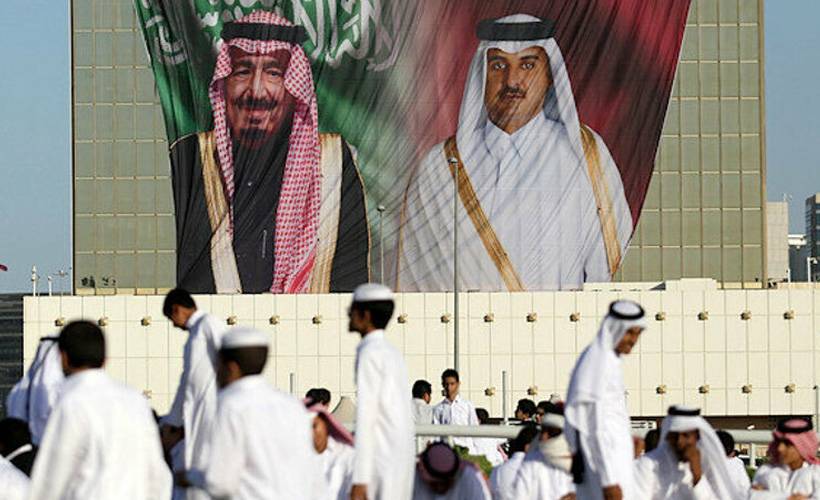 Katar Emiri ile Kral Selman arasında 3.5 yıl sonra ilk görüşme