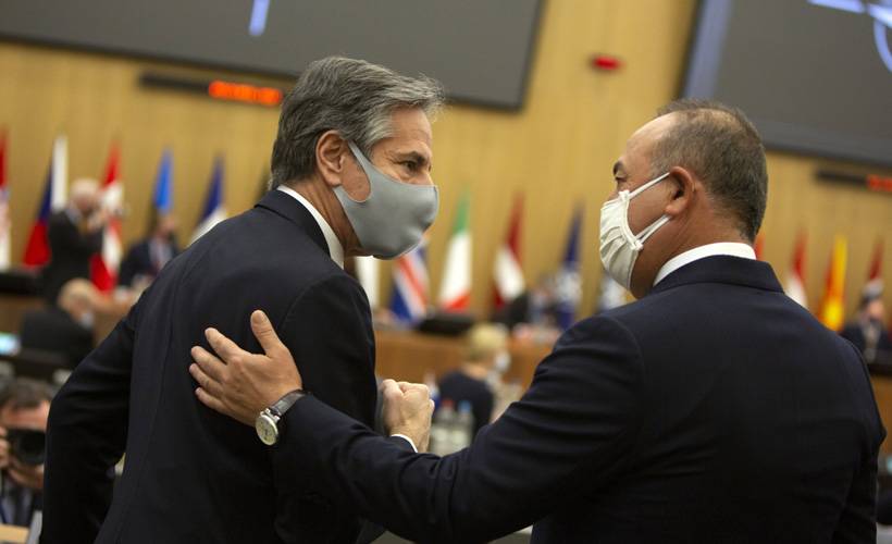 Bakan Çavuşoğlu, ABD'li mevkidaşı Blinken'la görüştü