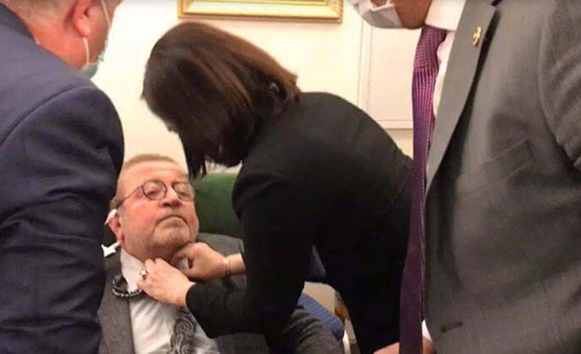 Meclis'te rahatsızlanan HDP'li Bülbül, hastaneye kaldırıldı