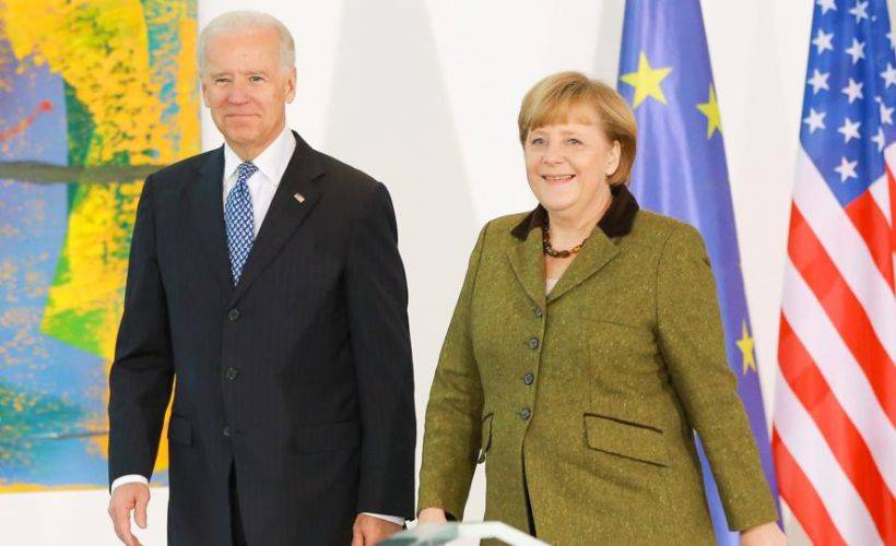 Biden-Merkel görüşmesinde 'Ukrayna' vurgusu