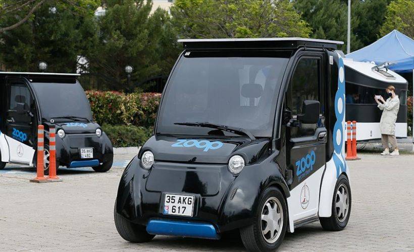 Elektrikli mini araç, 'paylaşımlı' olarak yollara çıktı