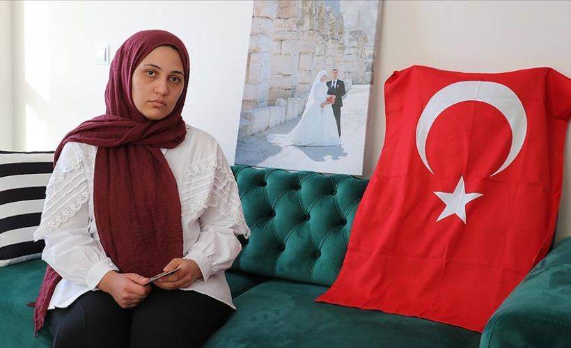 Şehit Uzman Çavuş Erdem'in eşi: Eşimle gurur duyuyorum