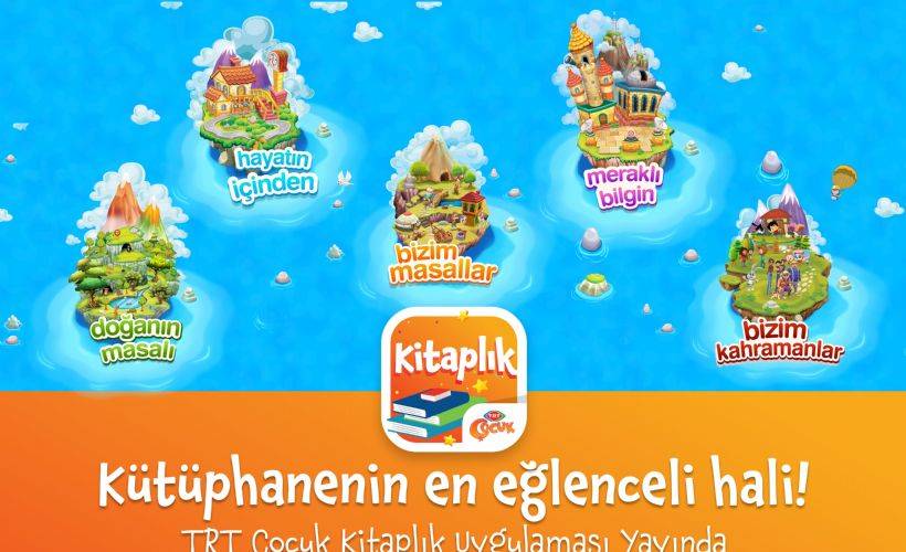 TRT, kütüphanenin en eğlenceli halini sesli kitap özelliğiyle kullanıma açtı