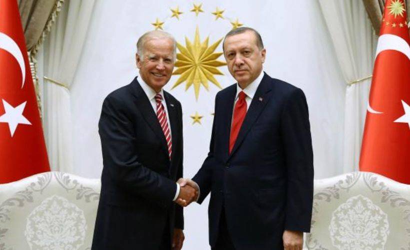 Cumhurbaşkanı Erdoğan Joe Biden ile görüştü