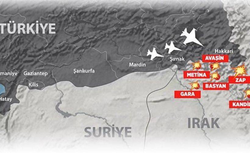 Metina nerede? Zap, Avaşin ve Basyan nerede?