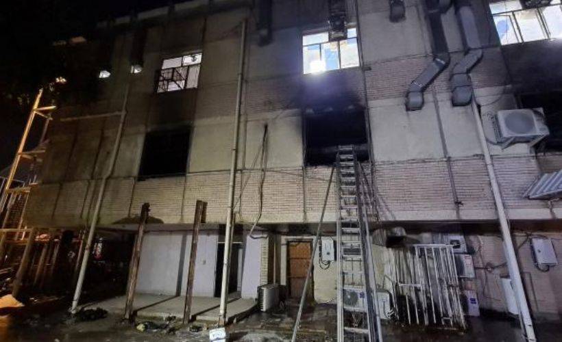 Bağdat'ta hastanede yangın: 40 kişi yaşamını yitirdi