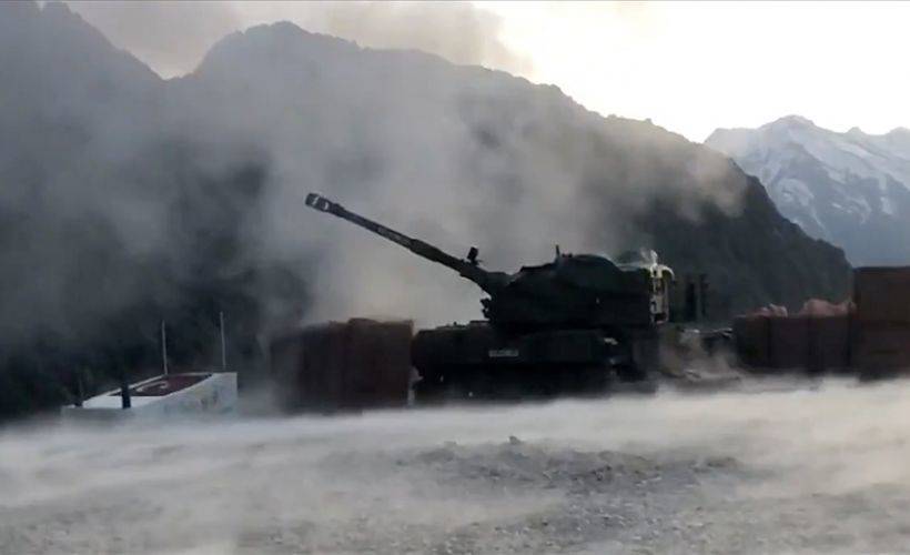 MSB, 'Pençe Şimşek' ve 'Pençe Yıldırım' operasyonlarından ilk görüntüleri paylaştı