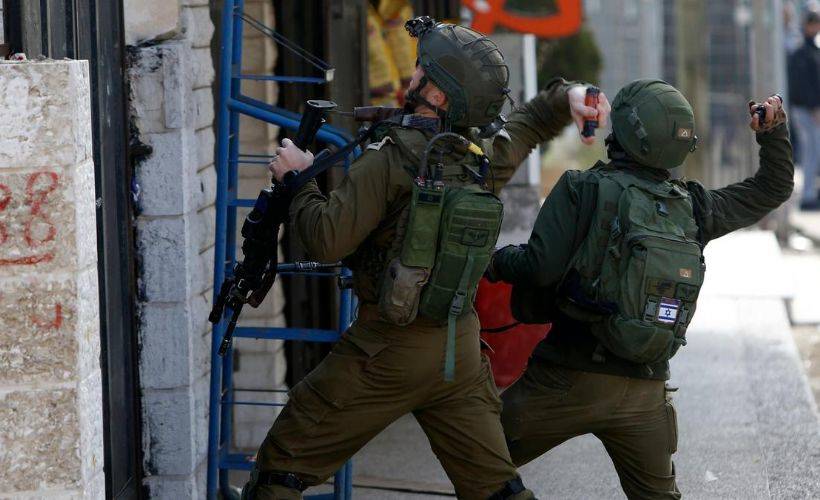 İsrail güçlerinden ses bombalı saldırı