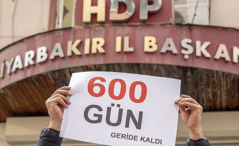 Diyarbakır annelerinin evlat nöbetinde 600'üncü gün!
