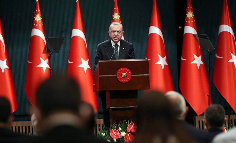 Cumhurbaşkanı Erdoğan açıkladı: Bayram sonuna kadar tam kapanma uyguluyoruz