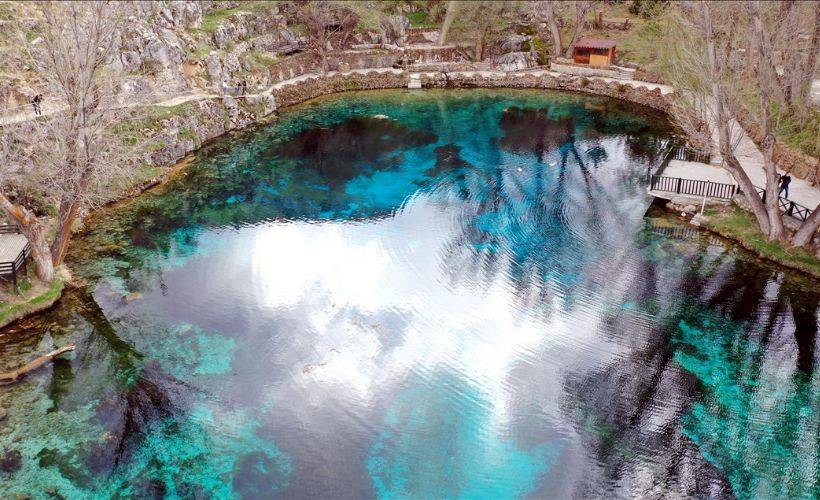 Doğal akvaryum Gökpınar Gölü