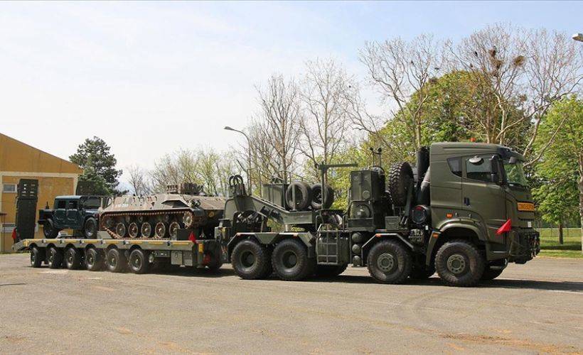 Türkiye, Kuzey Makedonya ordusuna tank taşıyıcı hibe etti