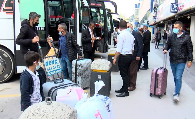 Tam kapanma öncesi korkutan manzara: Şehirler arası otobüs seferleri iki katına çıktı