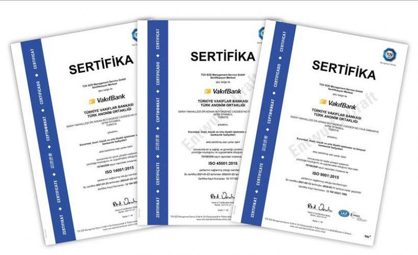 VakıfBank, Entegre Yönetim Sistemi'ni kuran ilk banka oldu