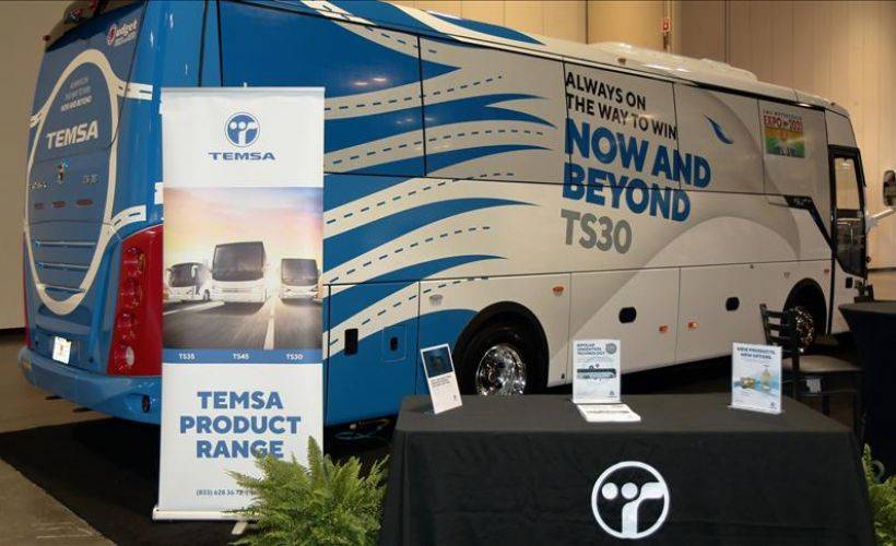 Temsa, UMA Motorcoach Expo'da yeni TS30'u tanıttı