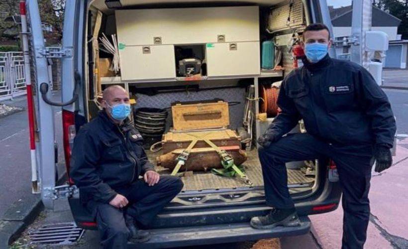 Köln'de İkinci Dünya Savaşı'na ait patlamamış bomba imha edildi