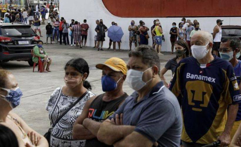 Brezilya'da can kaybı 400 bini geçti