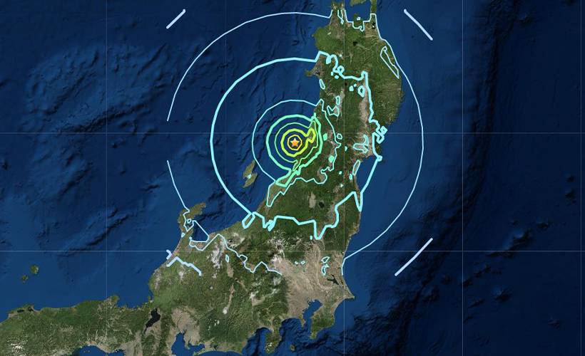 Japonya'da 6,8 büyüklüğünde deprem