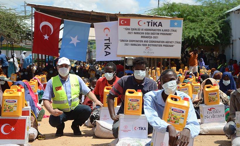 TİKA'dan Somali'deki mültecilere Ramazan yardımı