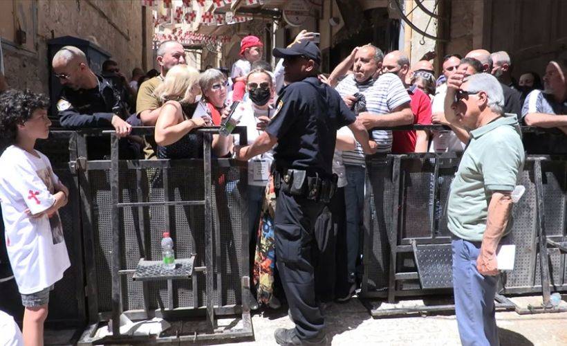 İsrail bu kez Hristiyanları engelledi