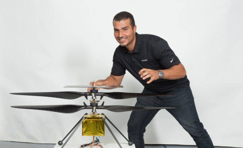 NASA'nın Mars'a indirdiği mini helikopteri tasarlayan ekipteki Filistinli mühendis Elbasyouni konuştu