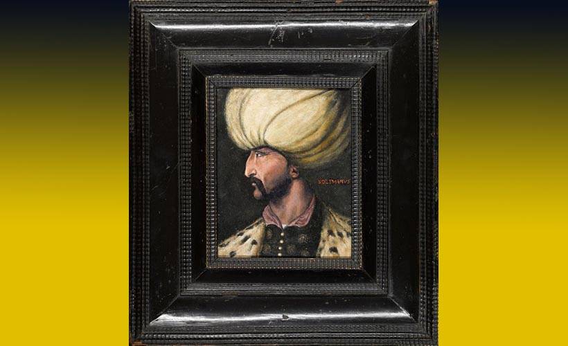 Kanuni Sultan Süleyman portresi, İBB'ye bağışlandı