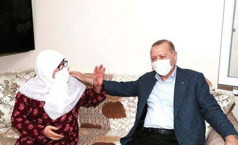 Cumhurbaşkanı Erdoğan'ın ziyaret ettiği Mahruze Keleş anlattı