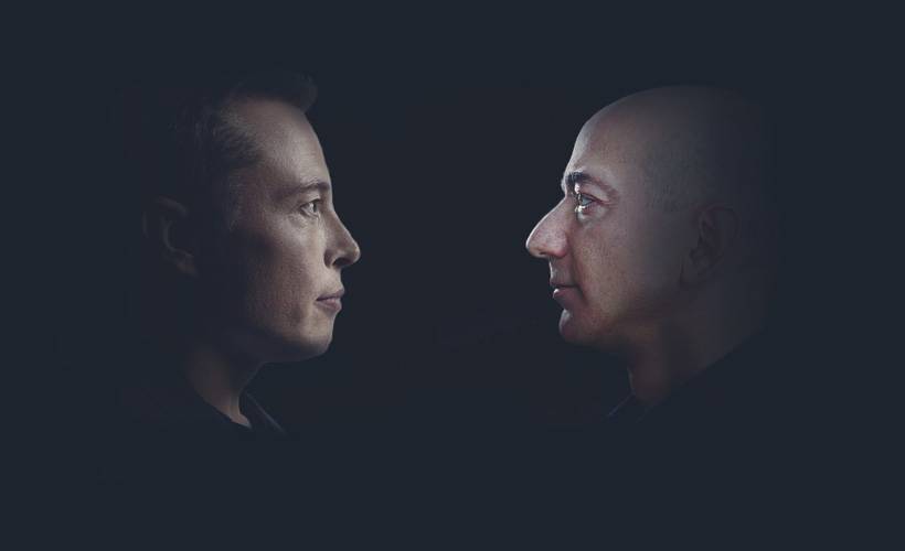 Elon Musk, NASA ile anlaştı; Jeff Bezos itiraz etti