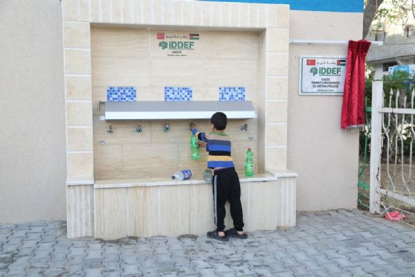 İDDEF'in Su Arıtma Projesi Gazze'ye Umut Oldu