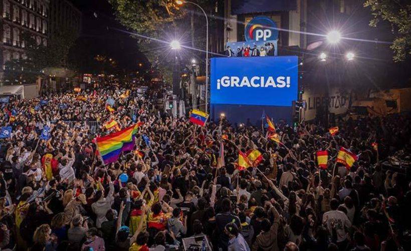 Madrid'deki parlamento seçimlerini sağ görüşlü Halk Partisi kazandı