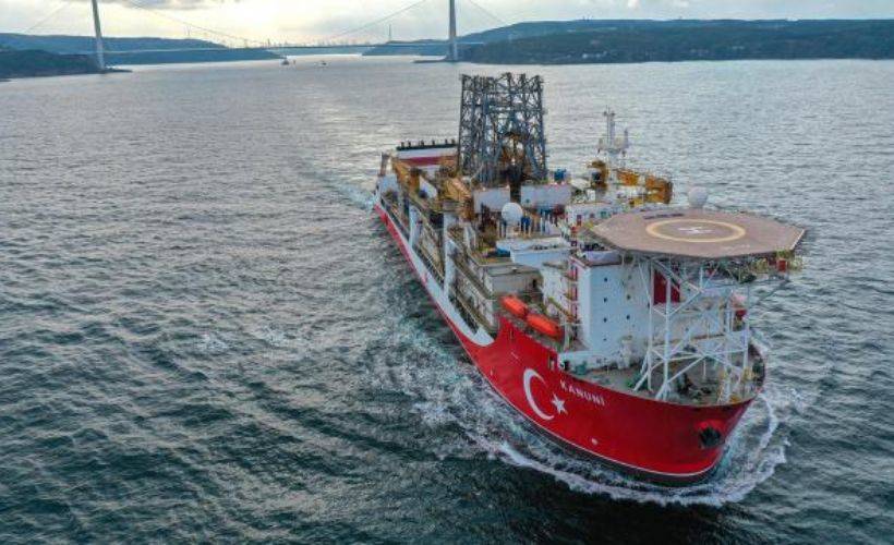 Kanuni Sondaj Gemisi ilk görevi için Karadeniz'e açıldı