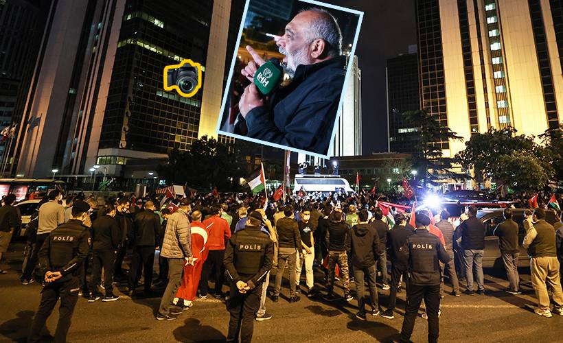 Mescid-i Aksa saldırısı İstanbul'da protesto edildi