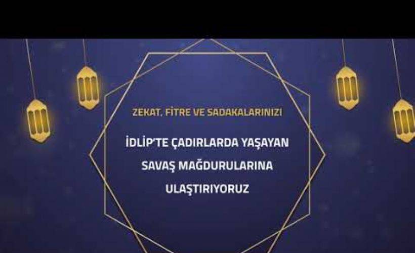 'Bu ramazanda da mağdur ve mazlumun yanındayız'