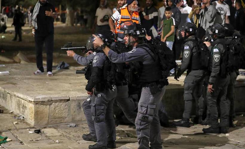 İsrail polisi, AA kameramanı Rumeyle'yi de darbetti