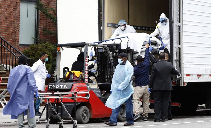 ABD'de koronavirüs ölümleri 582 bine dayandı