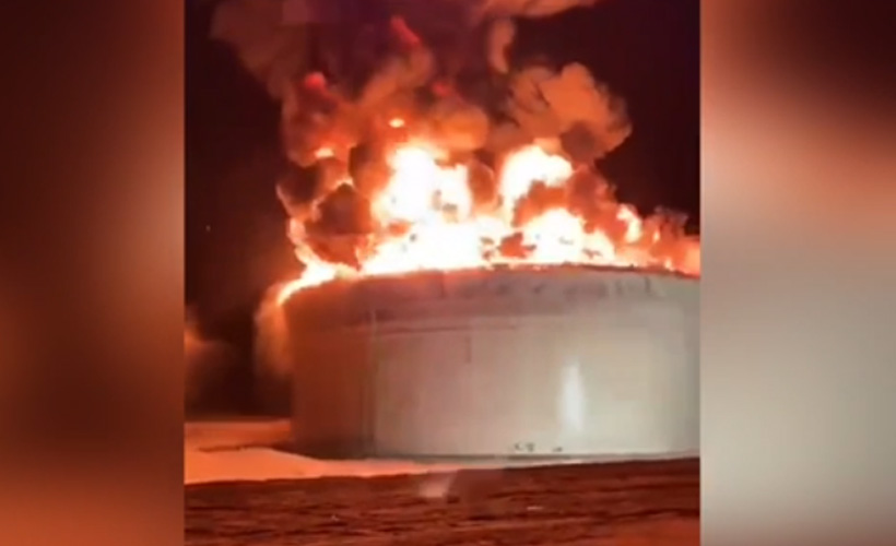 Kassam Tugayları, İsrail'e ait petrol tesisini vurdu